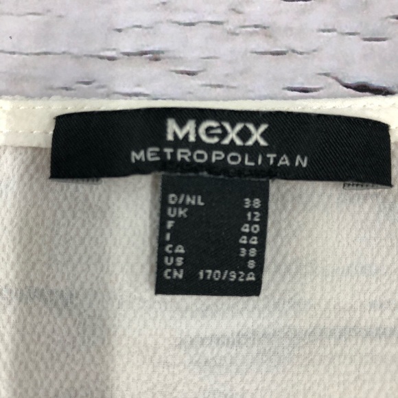 Mexx Metropolitan Sleeveless Blouse Size 8 - Picture 3 of 5